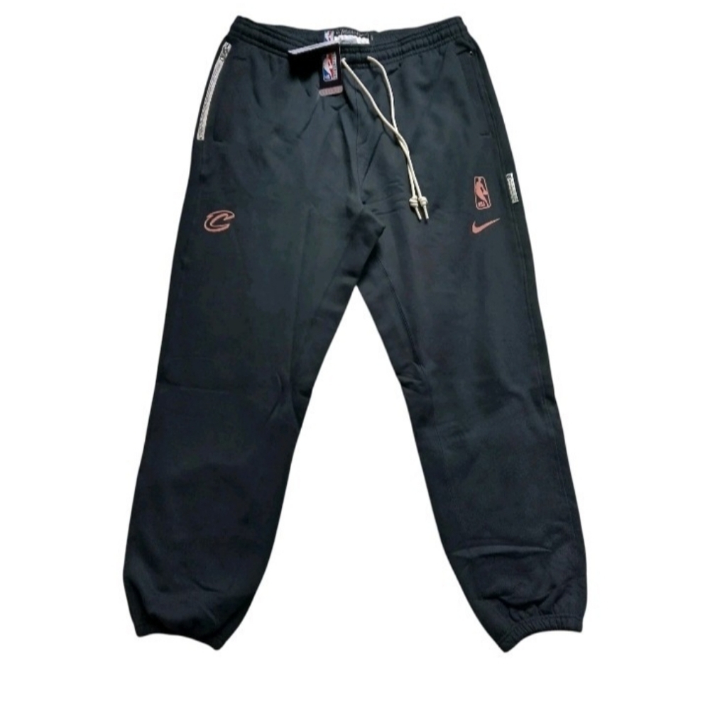 NWT Men's Nike Cleveland Cavaliers Sweatpants, Black/Pink Foam, XXL- Tall